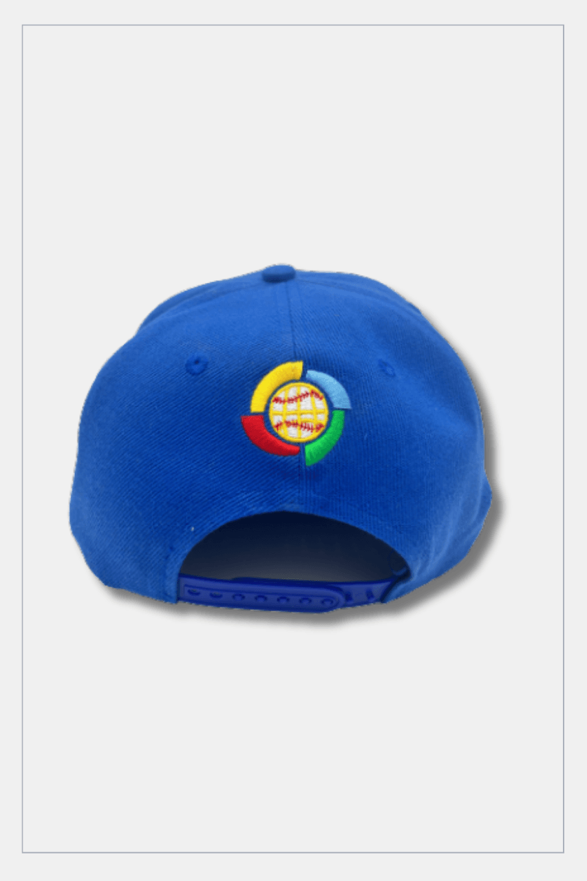 Puerto Rico Caps Exclusive Design BLUE PR Red Flag - Tainowears NYC