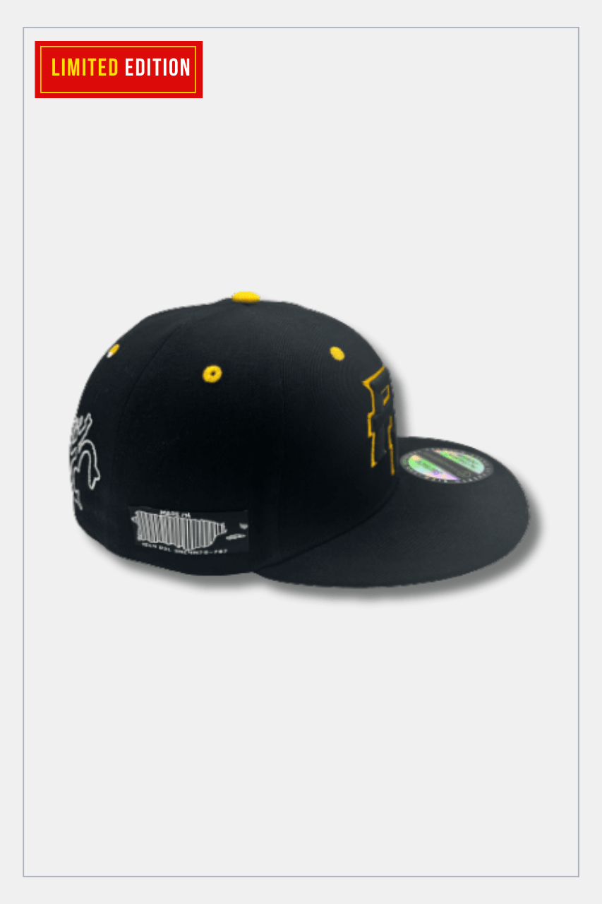Puerto Rico Caps Exclusive Design PR Black - Tainowears NYC