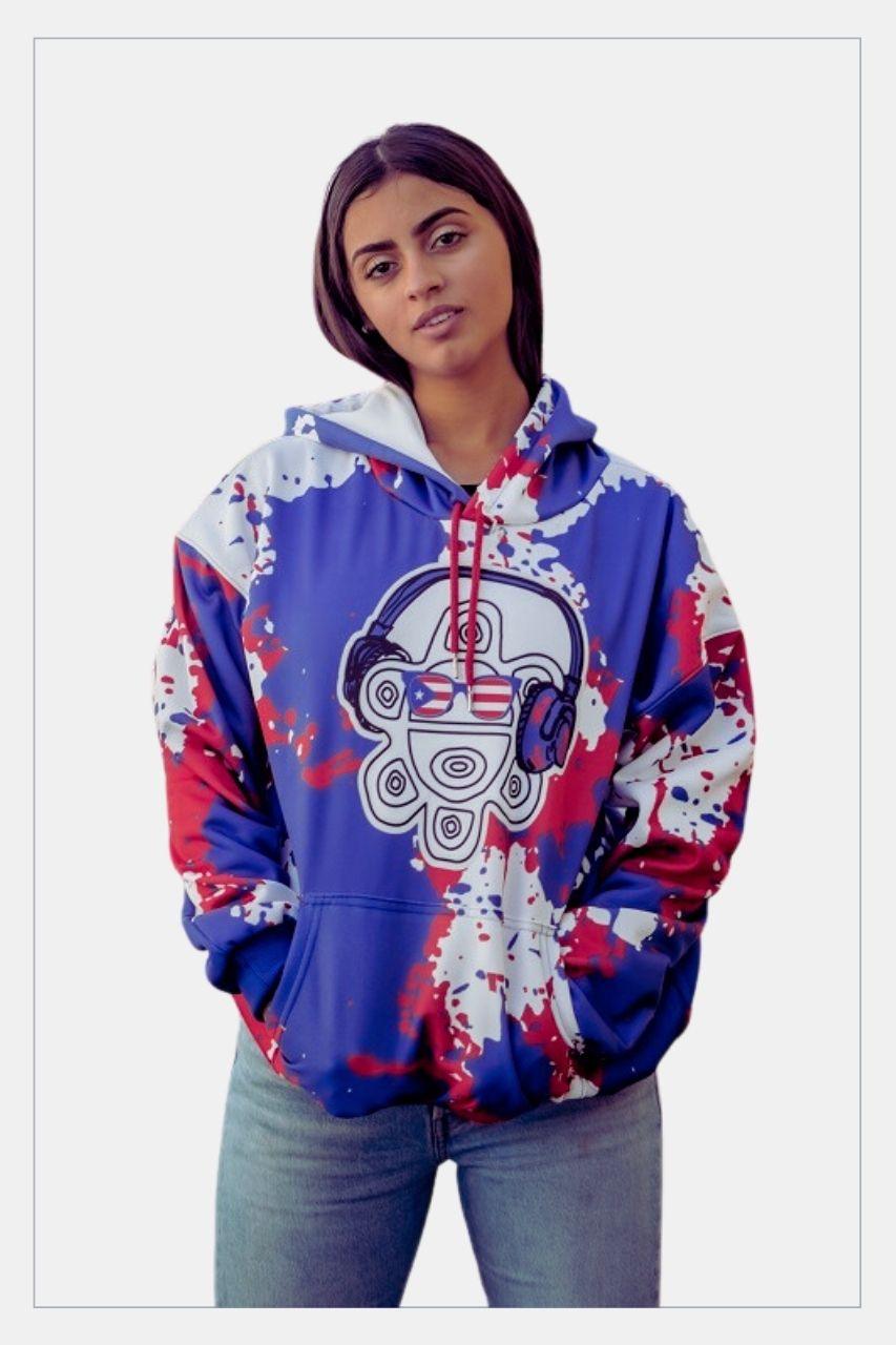 Puerto Rico Hoodie Proud Boricua Unisex - Tainowears NYC