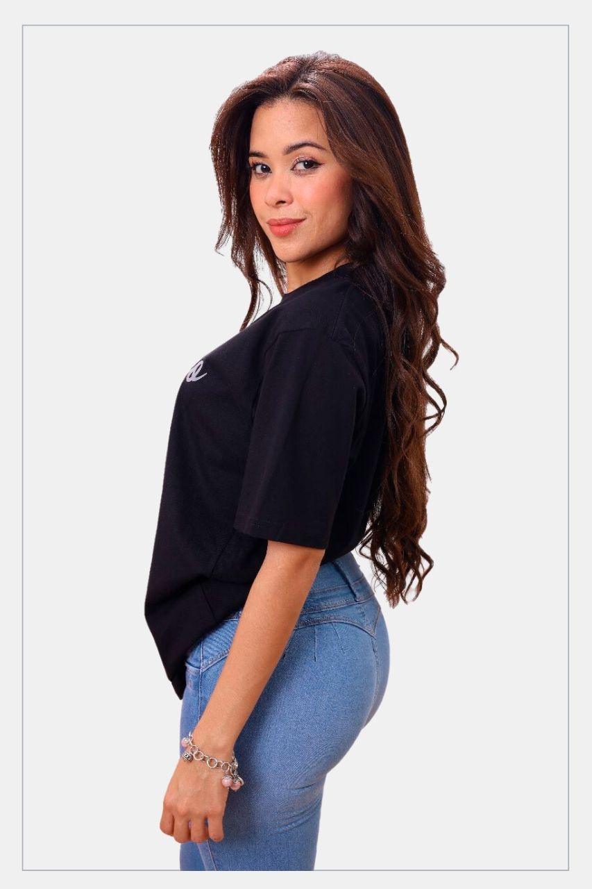 Puerto Rico silver T-Shirt, black unisex - Tainowears NYC