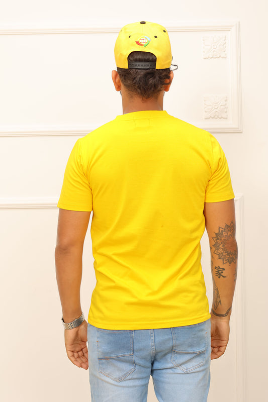 Emoij Boricua Yellow Puerto Rico T-Shirt – Premium Peruvian Cotton