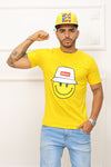 Emoij Boricua Yellow Puerto Rico T-Shirt – Premium Peruvian Cotton
