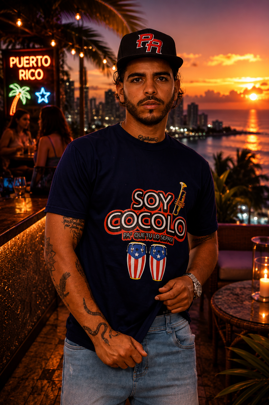 Soy Cocolo Puerto Rico T-Shirt – Caribbean Culture Edition