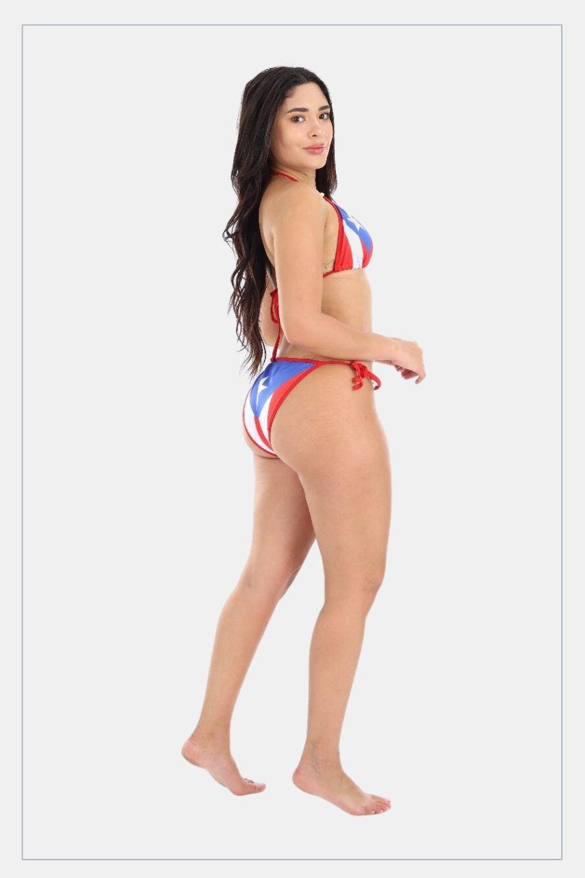 Women two pieces swinsuit Puerto Rican Classic - Tainowears NYC