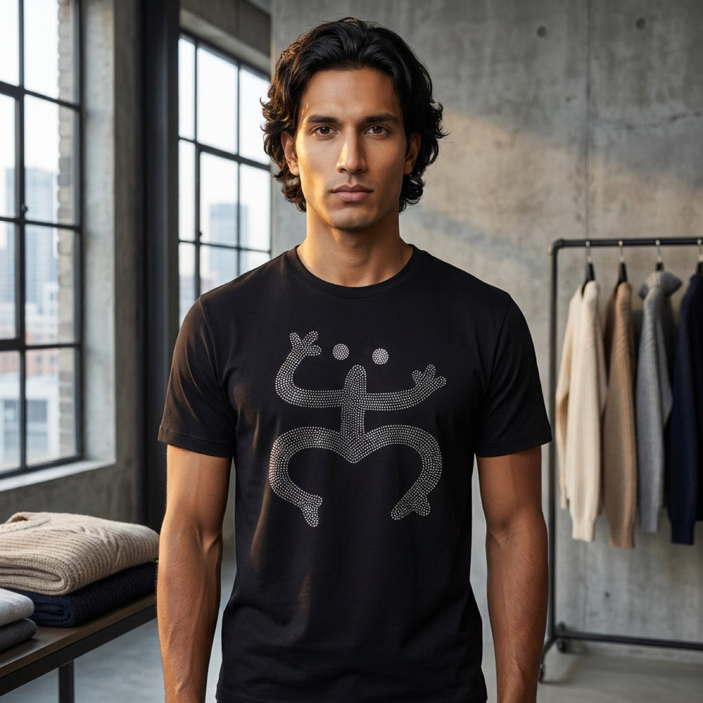 Puerto Rico Rhinestone Shirt – Coquí Taíno
