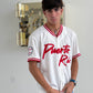 PR Es Otra Cosa™
Puerto Rico Baseball Jersey – Lightweight Button-Up Jersey