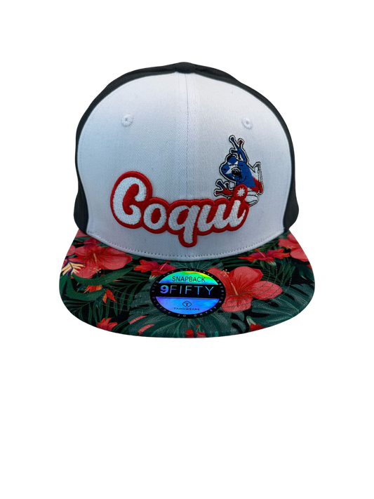 Puerto Rico Coqui Flower Baseball snapback snapback