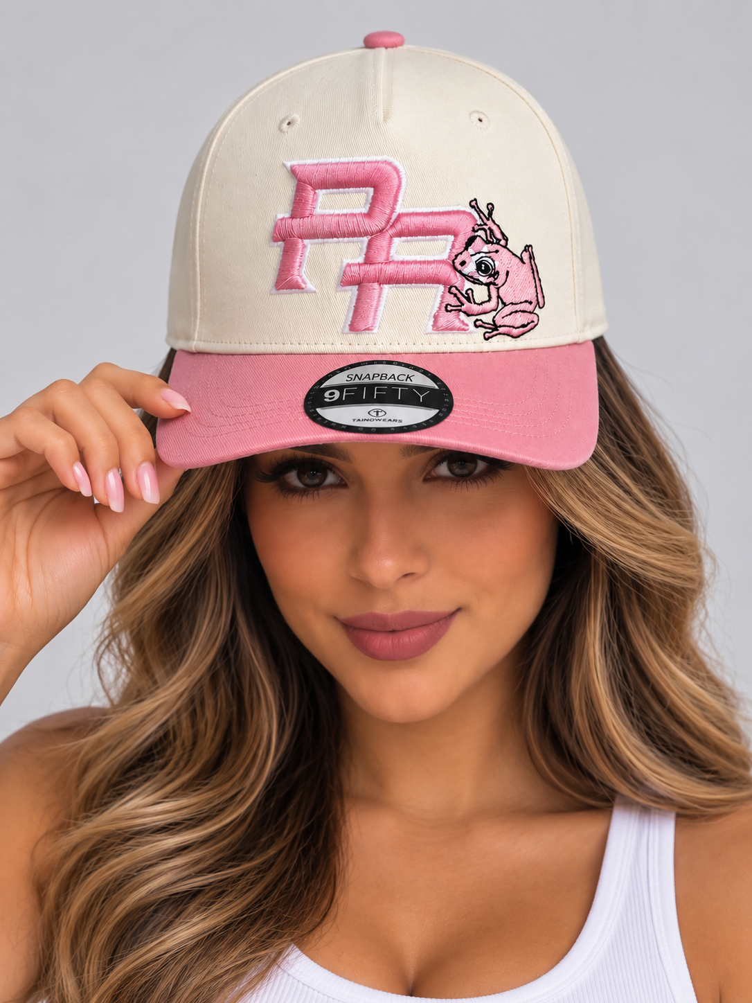 PR Pink Blush Coqui Curved Brim