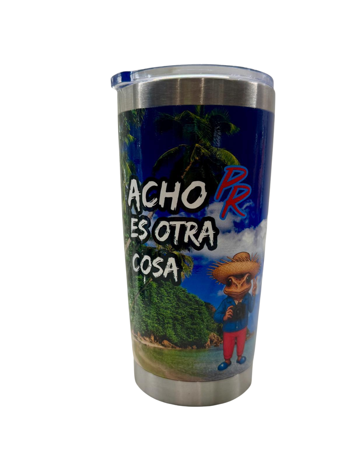 Puerto Rico ACHO PR ES OTRA COSA 20oz insulated tumbler