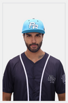 Puerto Rico Caps - TURQUOISE PR White
