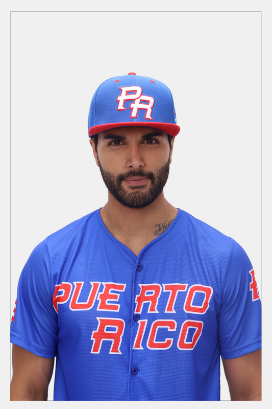 Puerto Rico Caps Blue Red PR White snapback onesize fit all