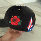 Puerto Rico Hat Curved Brim – Embroidered PR Snapback Cap Adjustable Black Gold Baseball Cap for Men Women Puerto Rico Flag Island Style
