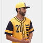 Puerto Rico 21 Yellow Black snapback