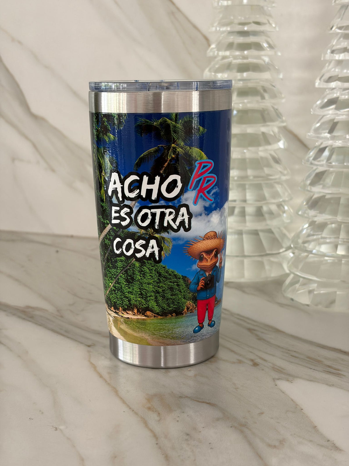 Puerto Rico Acho PR Es Otra Cosa 20oz Tumbler – Insulated Stainless Steel Cup