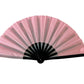 Glitter Folding Hand Fan – Strong Bamboo Frame with Loud Clack | Sparkly Festival Fan in