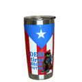 Puerto Rico No Me Quiero Ir 20oz Tumbler – Insulated Stainless Steel Travel Cup