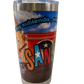 La Sanse Heritage Tumbler: "Voy Subiendo, Voy Bajando" Insulated Travel Mug