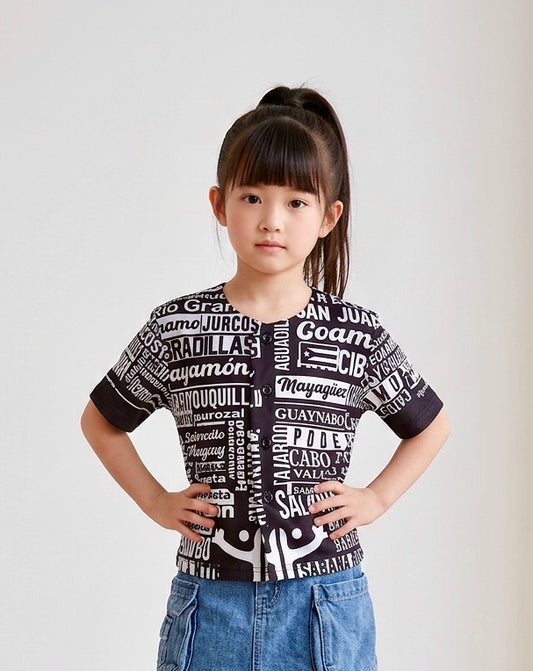 Puerto Rico Kids Jersey – 78 Pueblos Coqui Cultural Heritage Youth