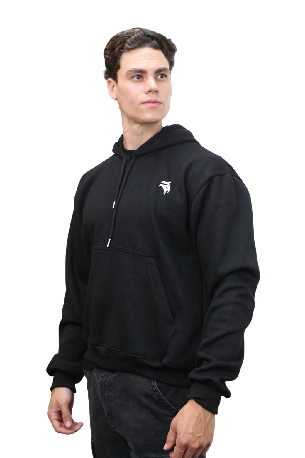 Peruvian Cotton Rhinestone Skull Hoodie – Limited Edition
