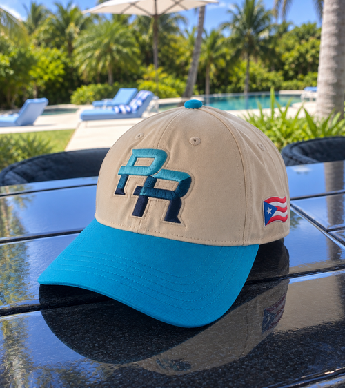 Aqua Degradé PR Curved Cap