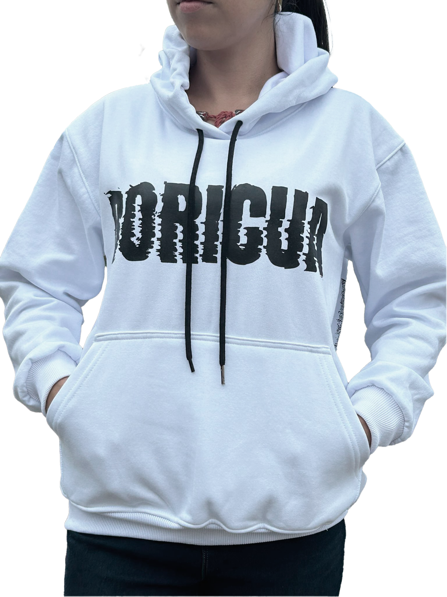 TAINOWEARS Boricua Hoodie – 100% Cotton, Castillo San Felipe Design, Puerto Rican Pride