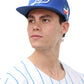 HeadzFlex Tigres de  Licey Blue|Structured Crown, Embroidered Tigre, Flatbill,