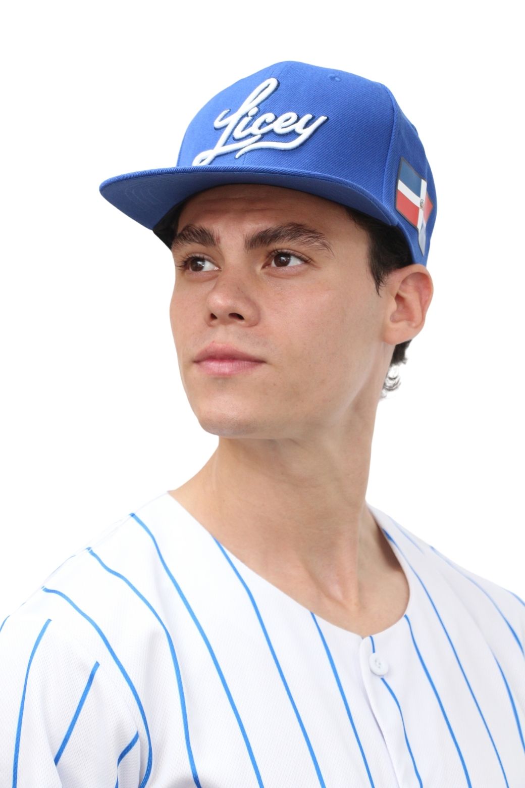 DR Blue Snapback Hat – Premium Embroidered Flat Brim Cap | HeadzFlex®
