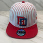 HeadzFlex Republica Dominicana Coat of Arms |Structured Crown, Embroidered , Flatbill