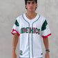 Mexico Embroidered Baseball Jersey –  Eagle Design, Unisex #52