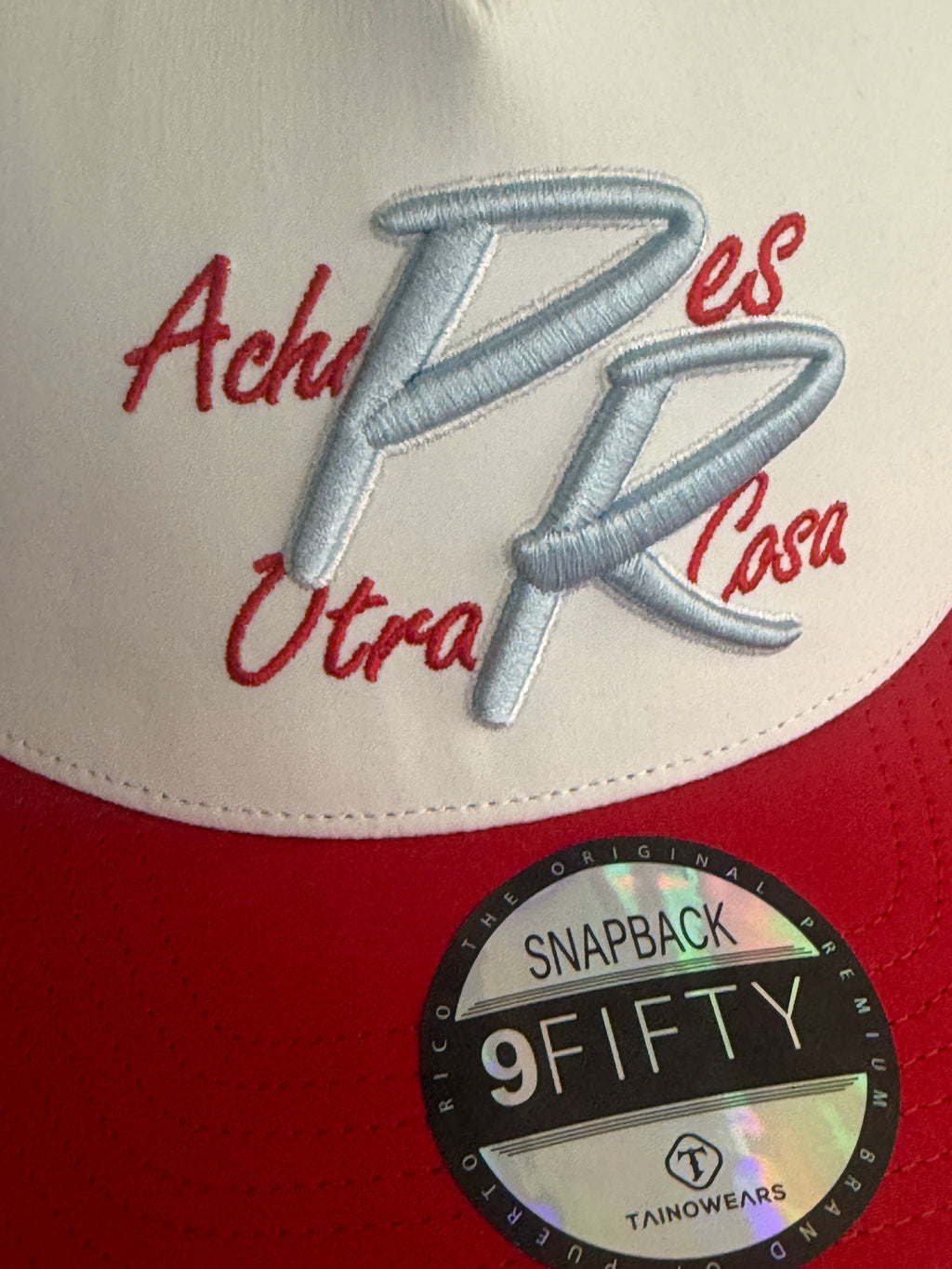 Puerto Rico Acho PR Snapback Hat PR Velvet Collection