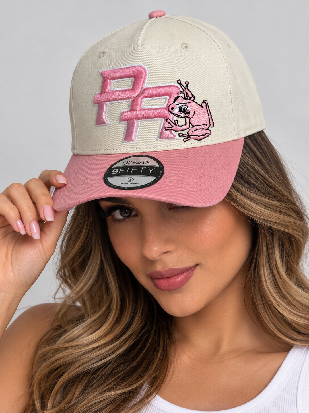 PR Pink Blush Coqui Curved Brim