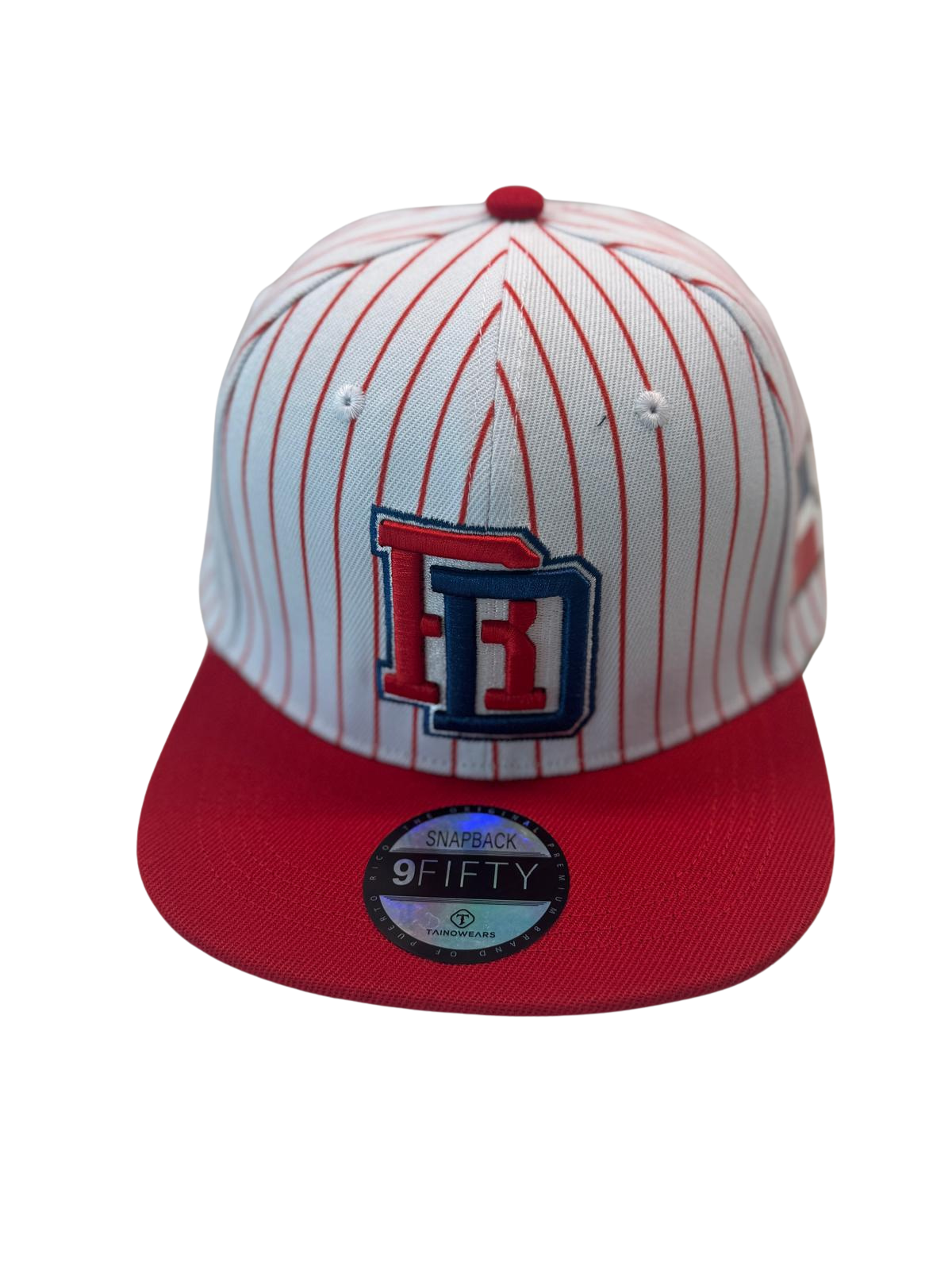 HeadzFlex Republica Dominicana Coat of Arms |Structured Crown, Embroidered , Flatbill