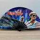NuevaYol NYC Folding Fan – Music Inspired Bamboo Clack Fan