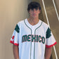 Mexico Embroidered Baseball Jersey –  Eagle Design, Unisex #52