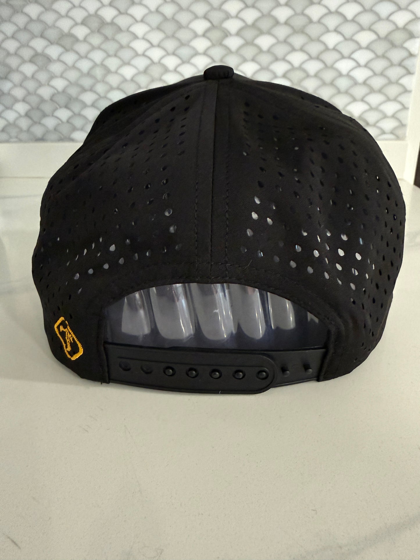 New York Boricua Performance Snapback Hat – Water-Resistant Curved Brim Embroidered Cap