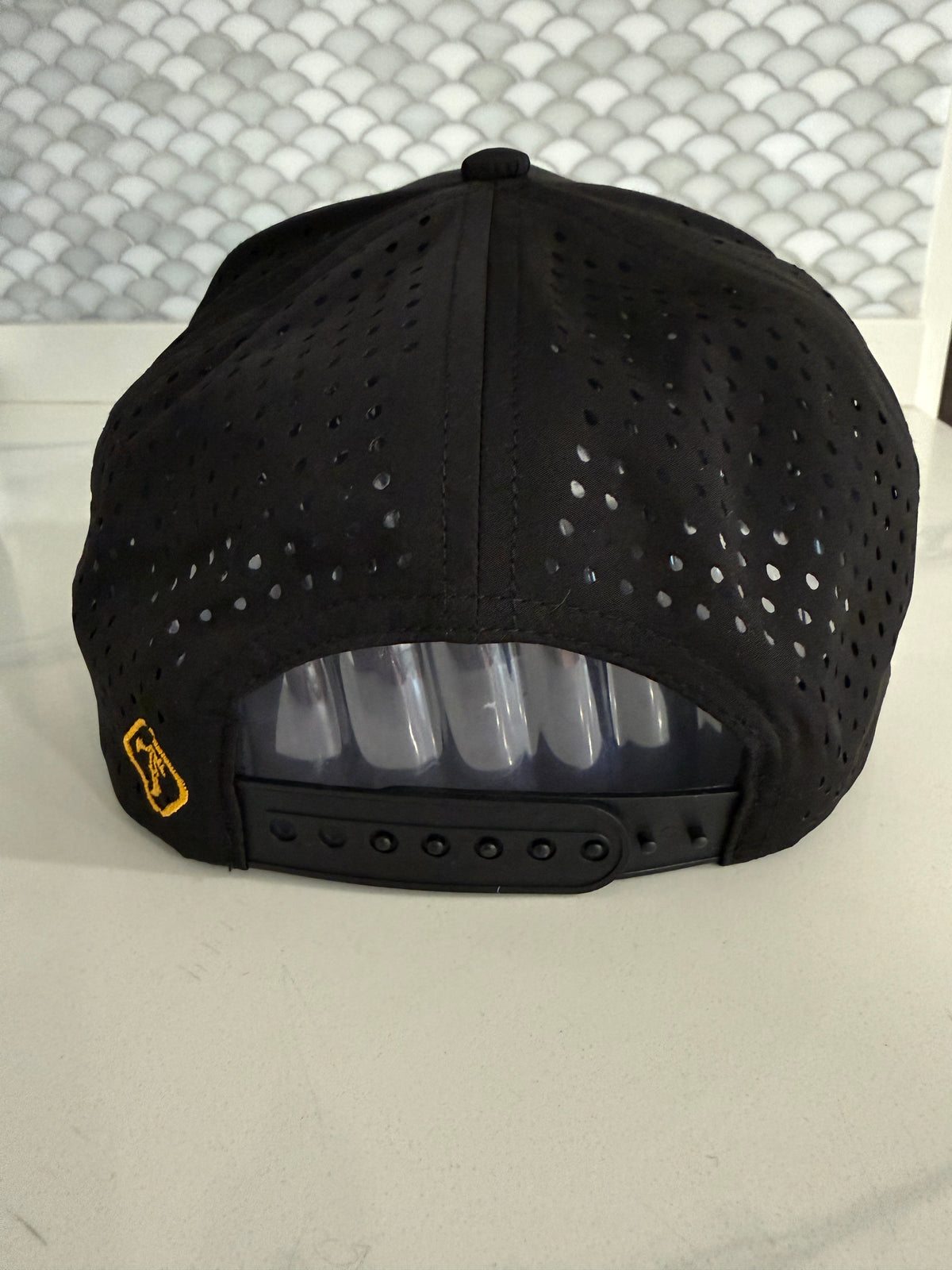New York Boricua Performance Snapback Hat – Water-Resistant Curved Brim Embroidered Cap