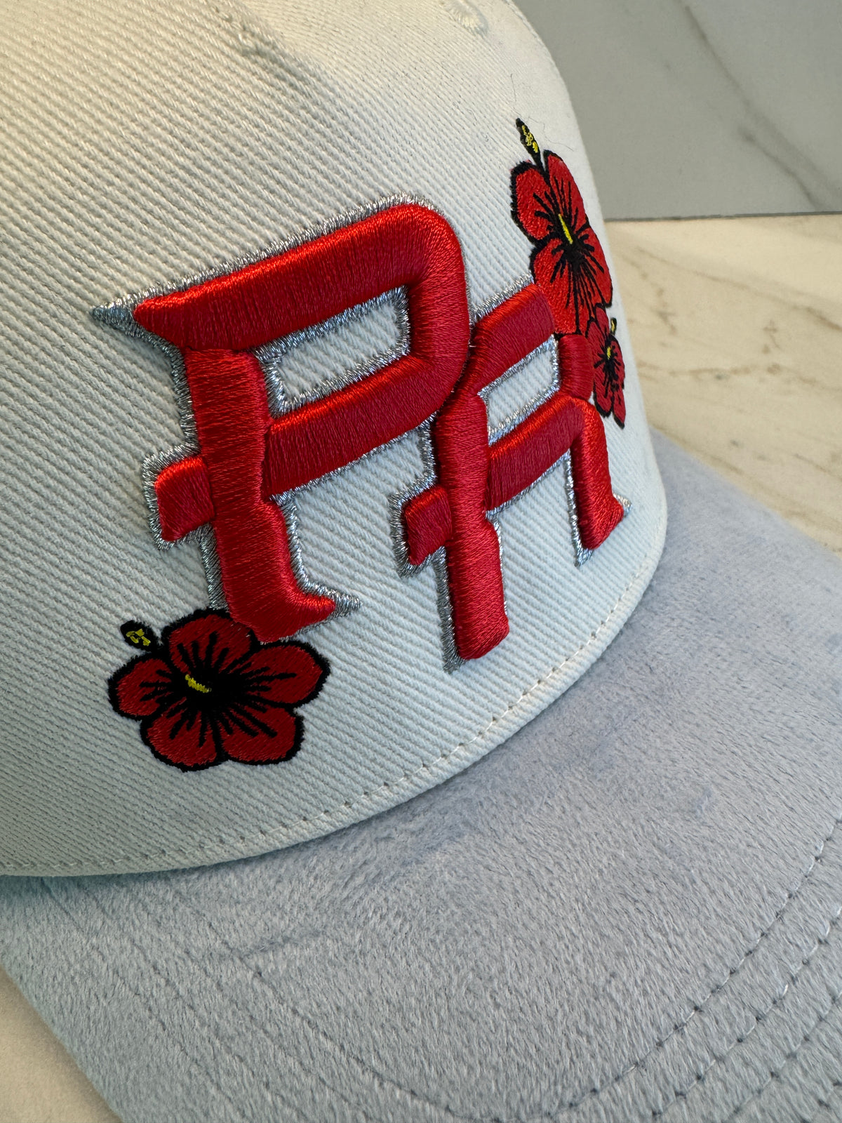 Puerto Rico  Encanto PR Flor de Isla  PR Velvet Collection ivory Sylver