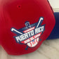 Puerto Rico PR Snapback Hat Red Blue – Cotton Curved Brim Baseball Cap with 3D Embroidery & Flag Patch | Adjustable Boricua Hat