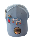 Puerto Rico Snapback Hat – Light Blue 3D PR Gradient Cap with Sapo Concho Pin | Tainowears®