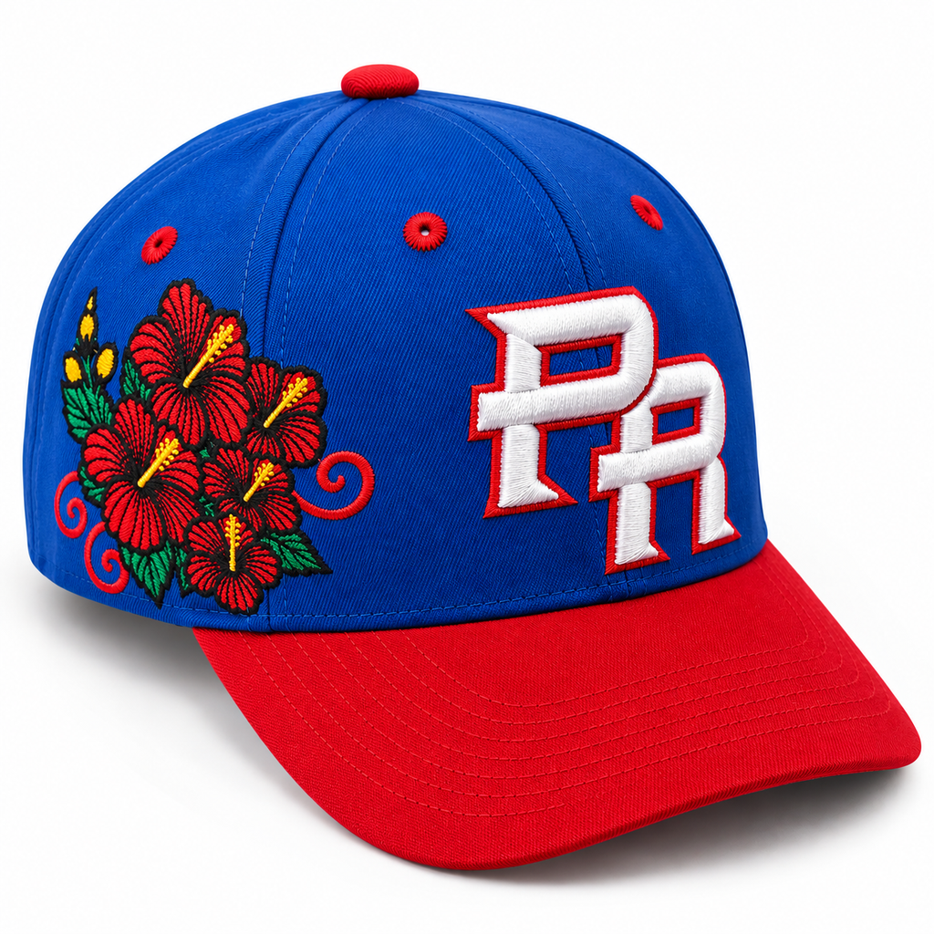 PR Heritage Blue Snapback Hat
