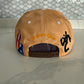 Puerto Rico Hat – Flor Maga Nude Brown Curved Brim Snapback