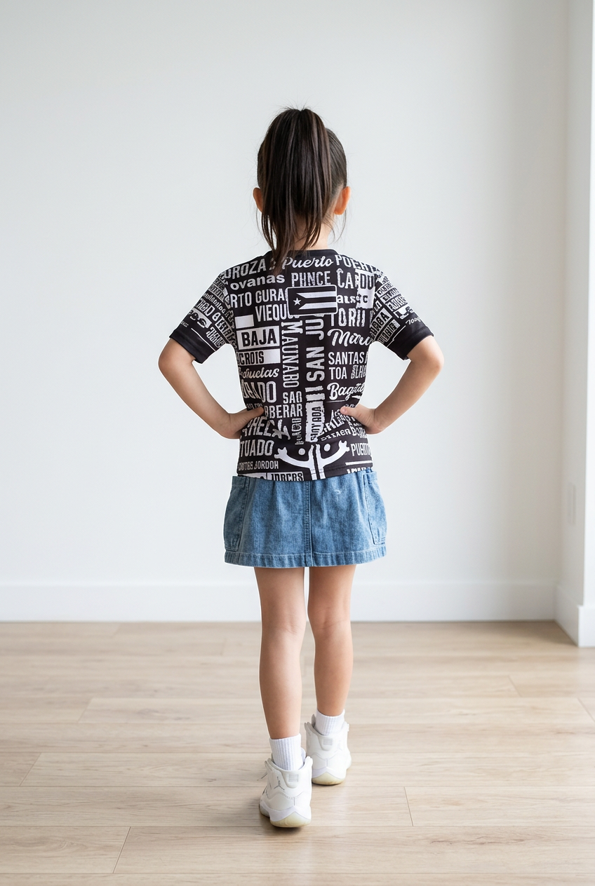 Puerto Rico Kids Jersey – 78 Pueblos Coqui Cultural Heritage Youth