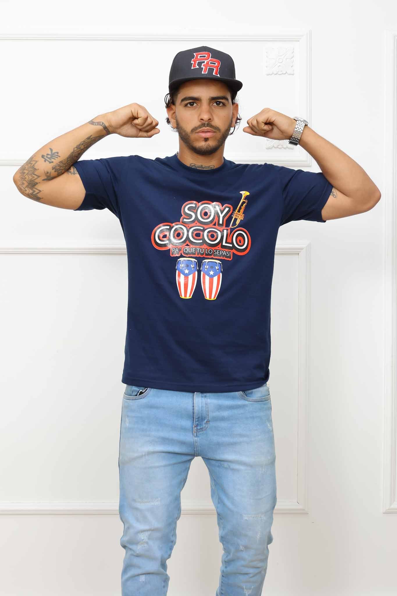 Soy Cocolo" Salsa T-Shirt – Celebrating Puerto Rican Culture in Premium Cotton