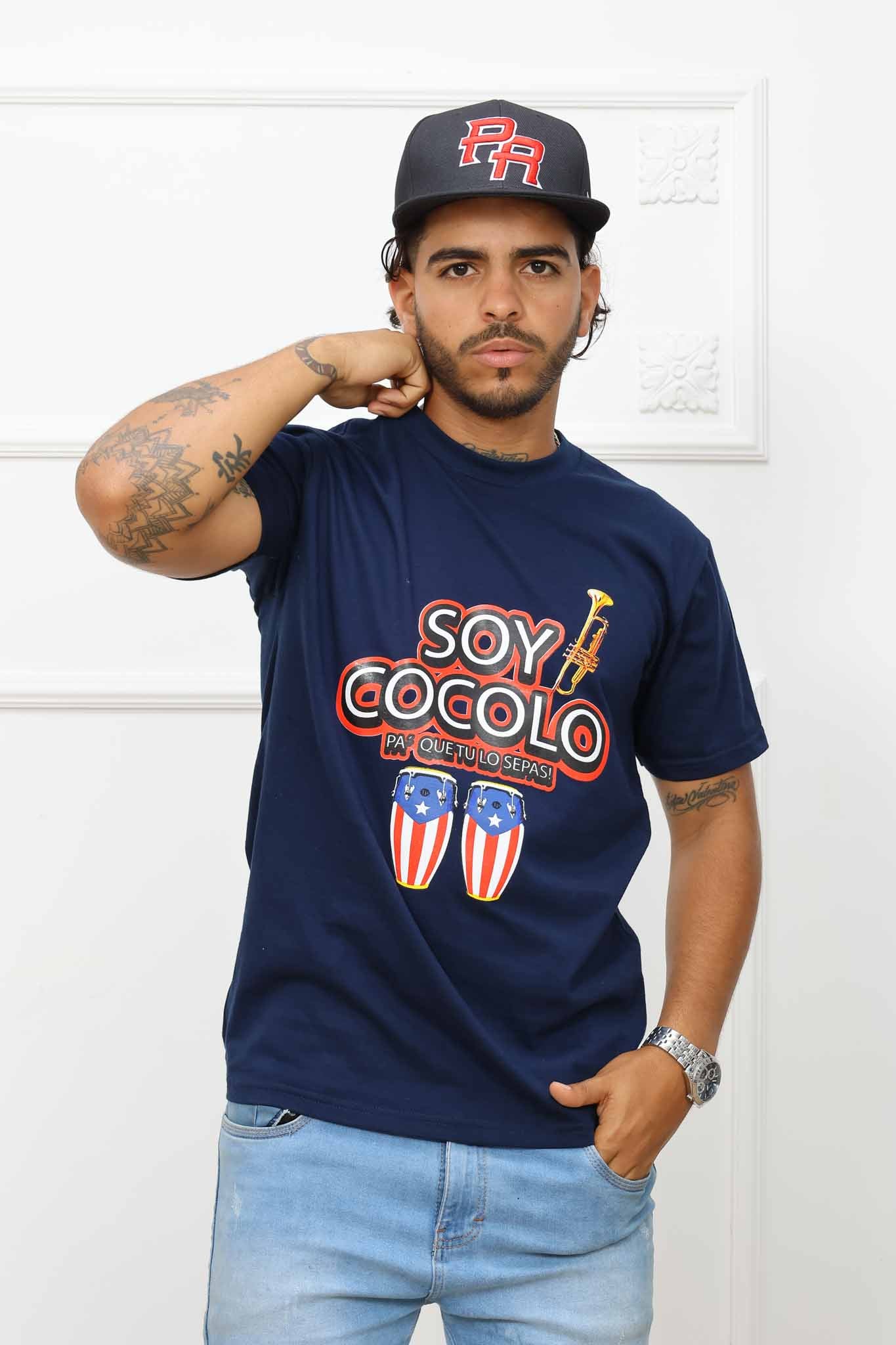 Soy Cocolo" Salsa T-Shirt – Celebrating Puerto Rican Culture in Premium Cotton