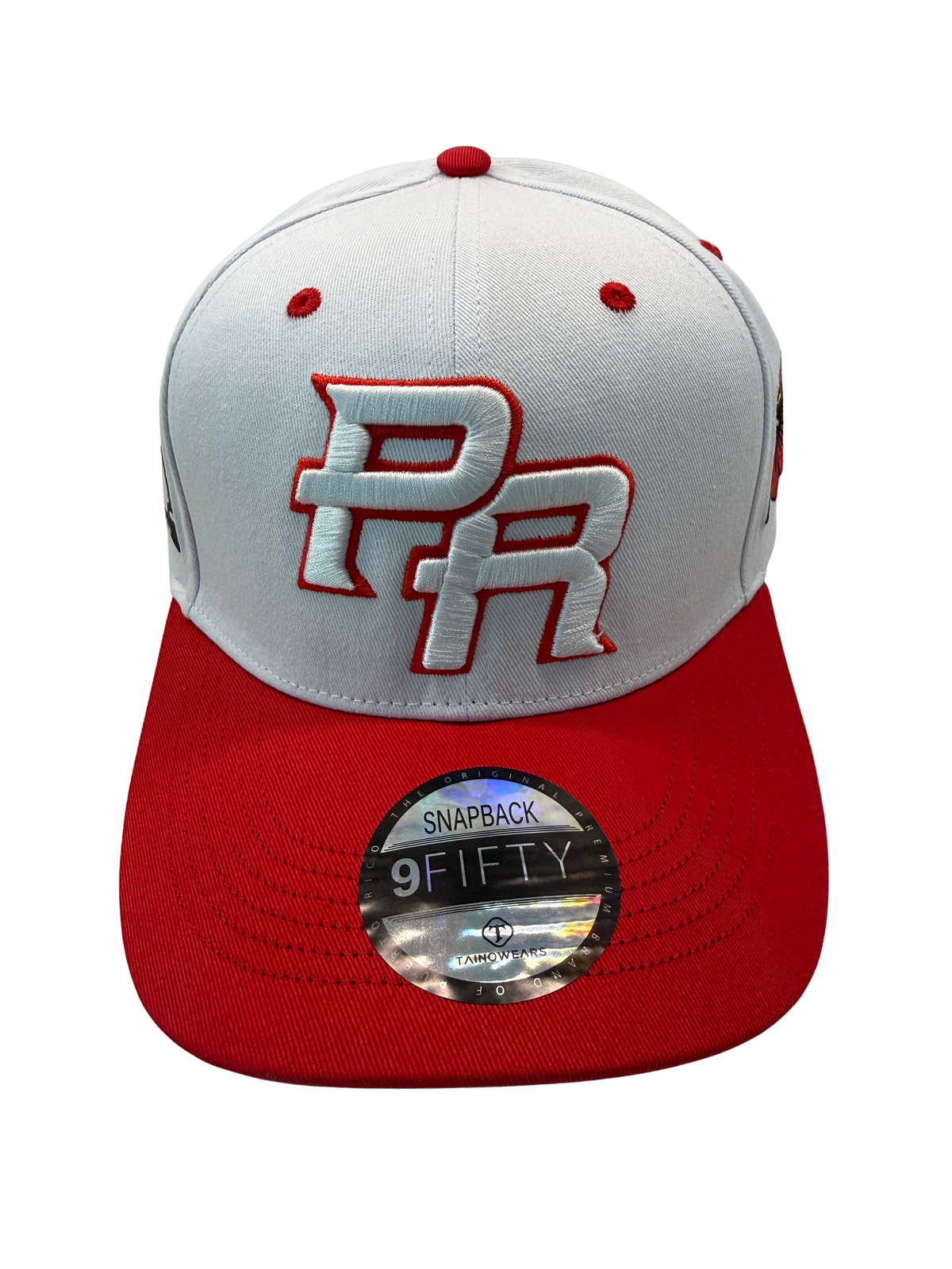Borinquen White Red Maga Edition Curved Brim– Snapback