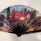 Atlanta Folding Fan – Premium Nylon & Bamboo | Tainowears®