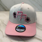 PR Pink Blush Coqui Curved Brim