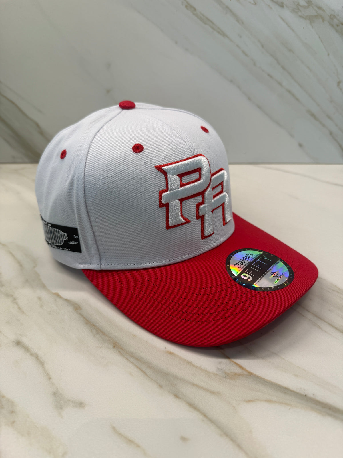 Puerto Rico Borinquen Heritage Cotton Curved Brim Cap – Embroidered PR Snapback