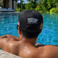 Puerto Rico PR Black Flat Brim Snapback Hat – Structured Polyester Cap