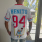 Benito 94 Jersey Premium Polyester V-Neck | Limited Drop Halftime Outfit